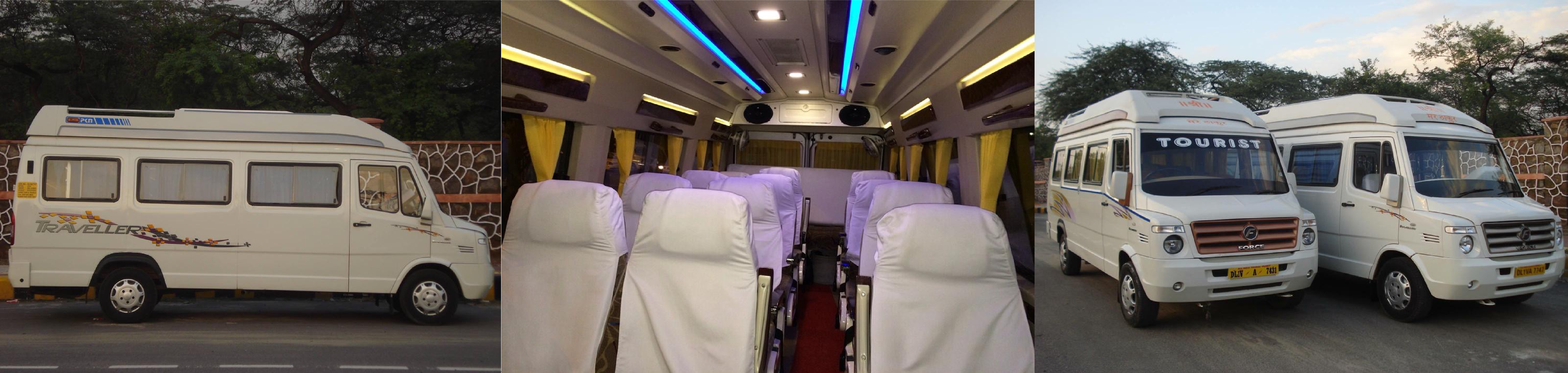 16 seater tempo traveller