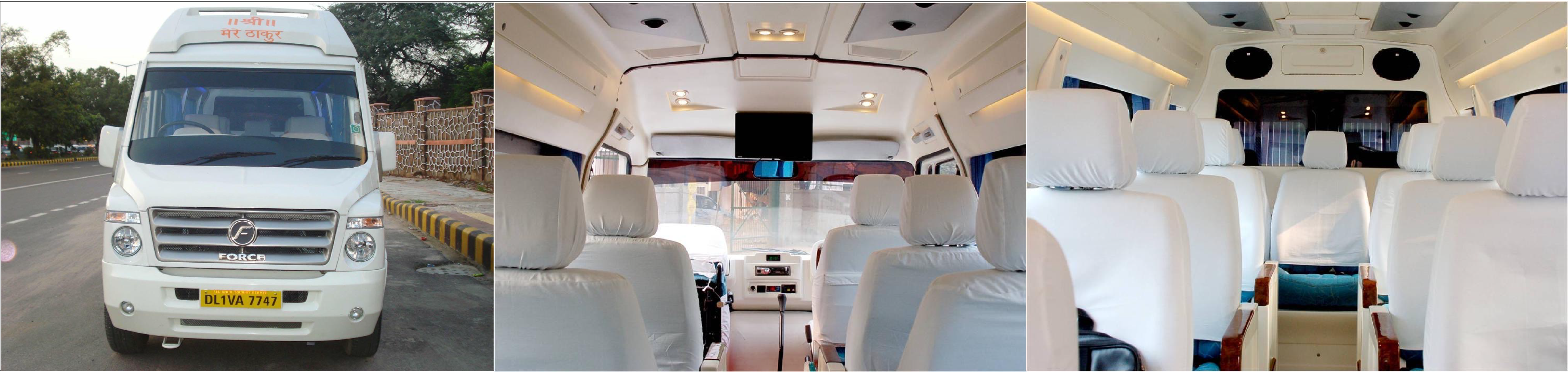 9 Seater Tempo Traveller